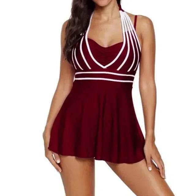Plus Size 4XL 5XL Women's Summer Swimsuits Two Pieces Swimwear Female Bikini Sets Bathing Suits for Fat Women Bikinis Mujer 2025 - Empire P.E