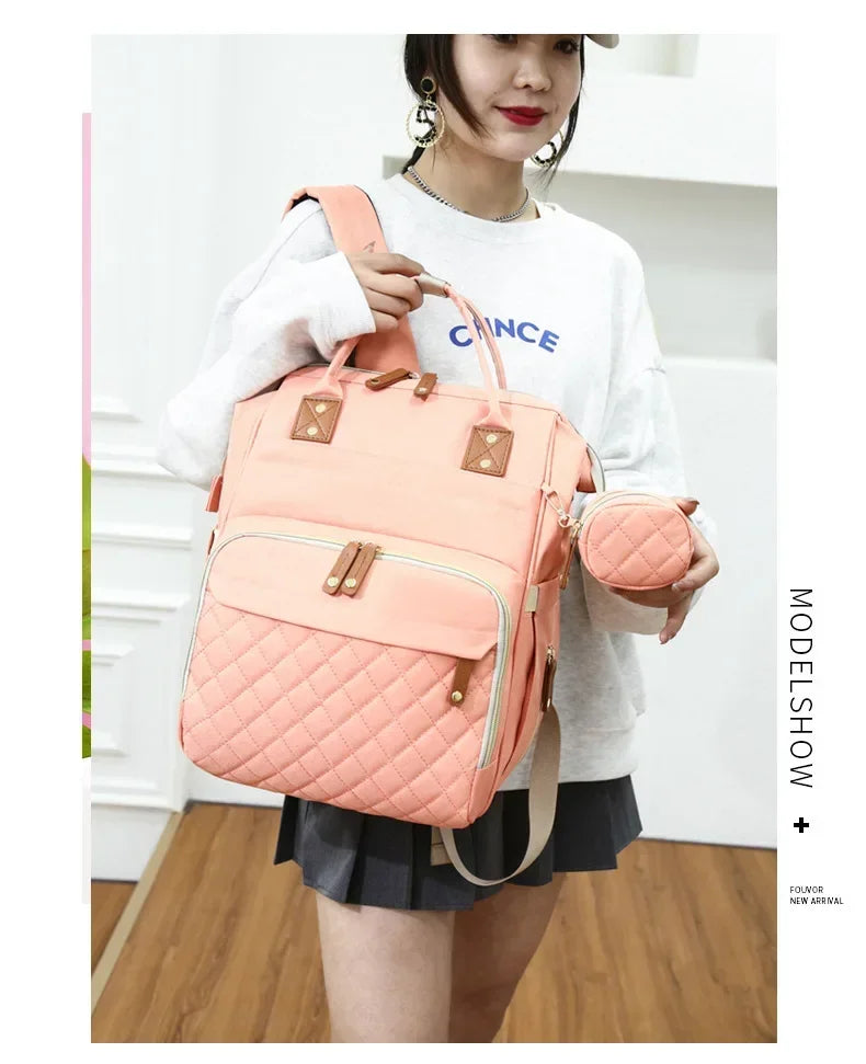 USB Diaper Bag Backpack - Empire P.E