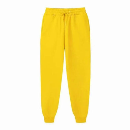 Men's Casual Sweatpants Fleece Sports Pants Unisex Fashion Solid Loose Trousers Streetwear Autumn Winter Jogging Fitness Pants - Empire P.E