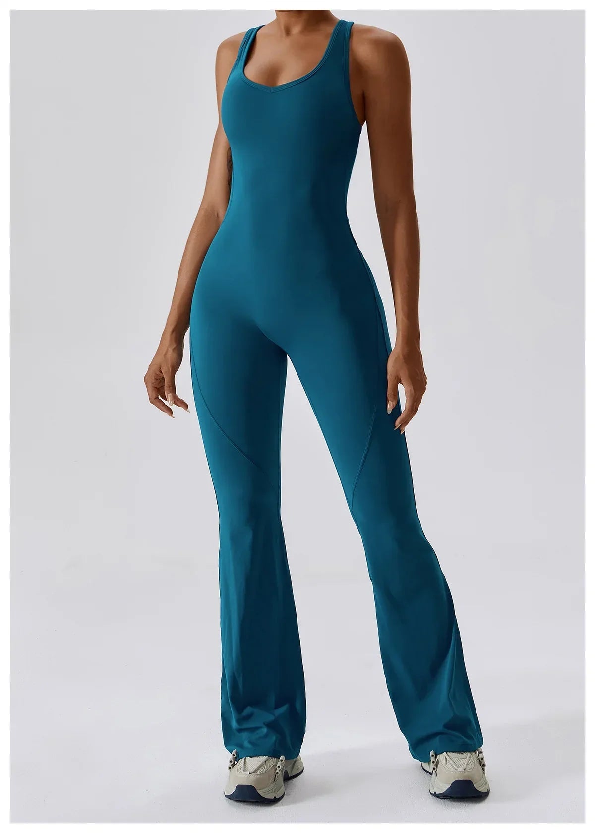 V Jumpsuit Gym Set - Empire P.E