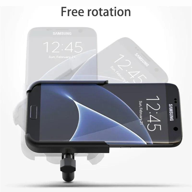 VIKEFON Aluminum Alloy Motorcycle Bike Bicycle Phone Holder for 4-7 inch Smartphone GPS Handlebar Mount Motorbike Accessories - Empire P.E