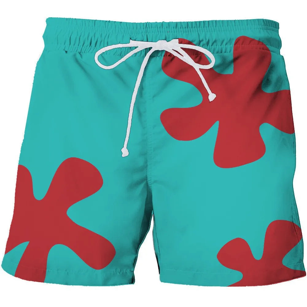 Summer Men's Quick Drying Hawaii Holiday Sports Swimming Trunks