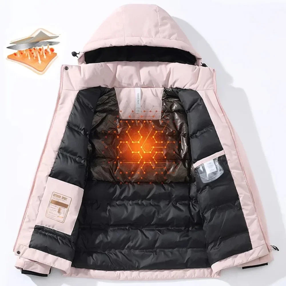 New Women's  Thicken Warm Snow Coat