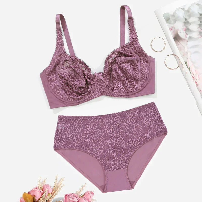 Women's Plus Size Lingerie Set Plain - Empire P.E