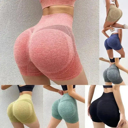 Women Summer Slim High Waist Yoga Elastic Fitness