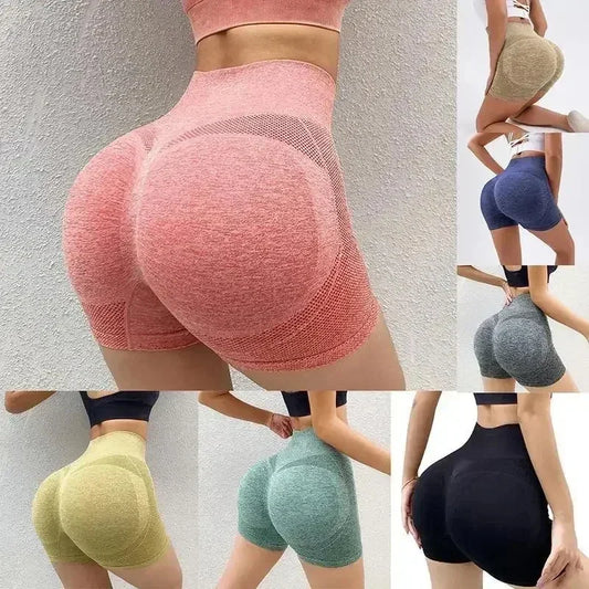 Women Summer Slim High Waist Yoga Elastic Fitness