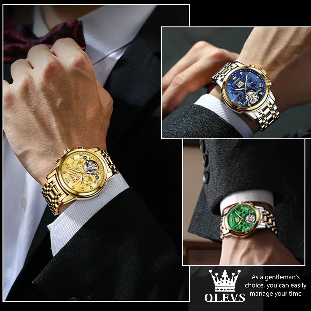 Mechanical Automatic Watch Men - Empire P.E