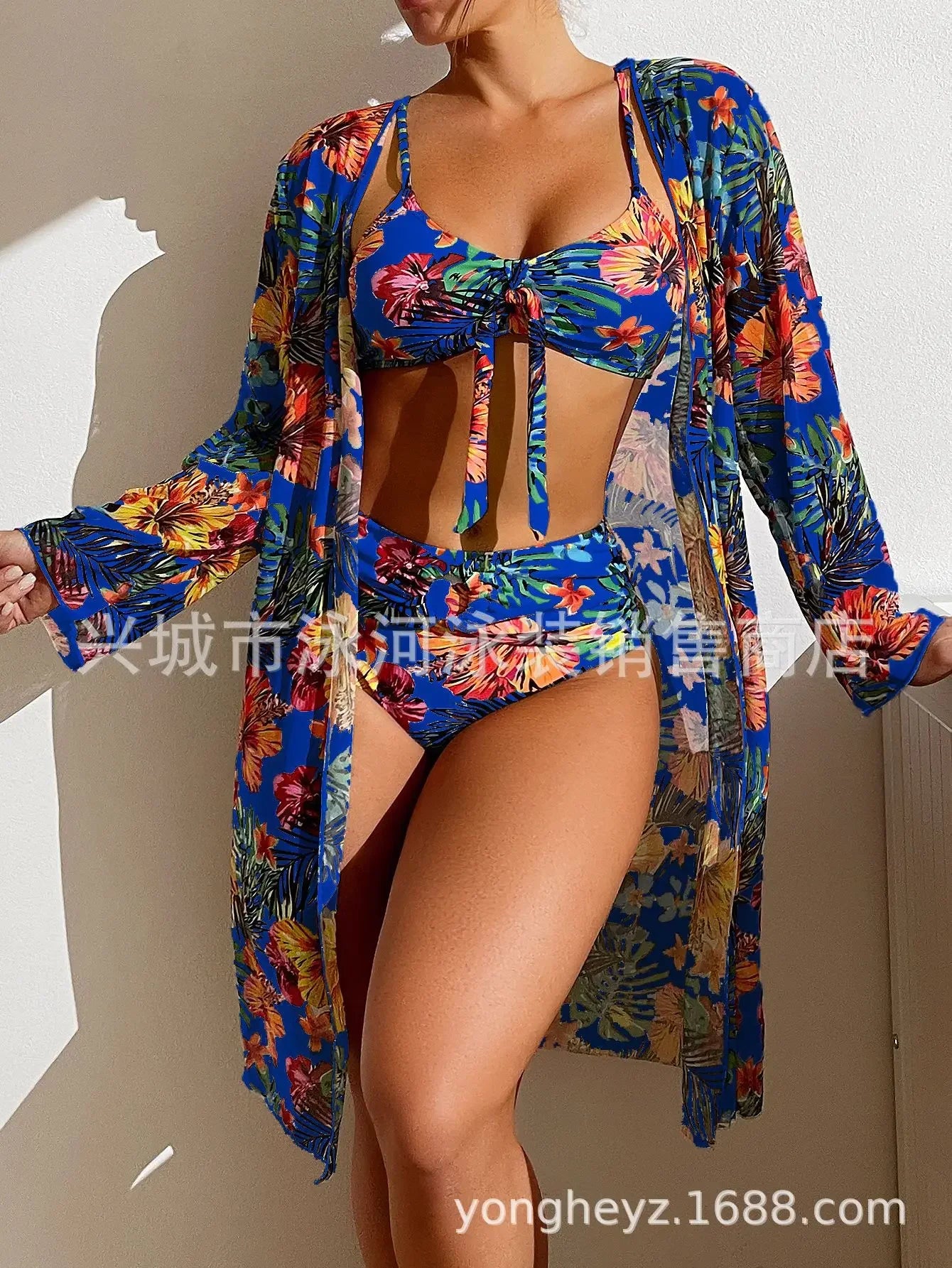 Women's Beach Bikinis Three Pieces Bikini Set - Empire P.E