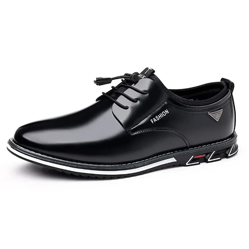 Autumn Casual Leather Sneakers Shoes for Men - Empire P.E