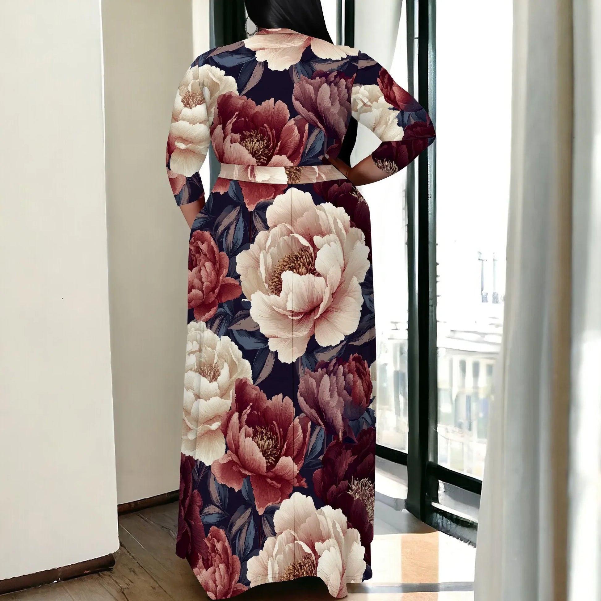 Plus Size Maxi Dress for Women - Empire P.E