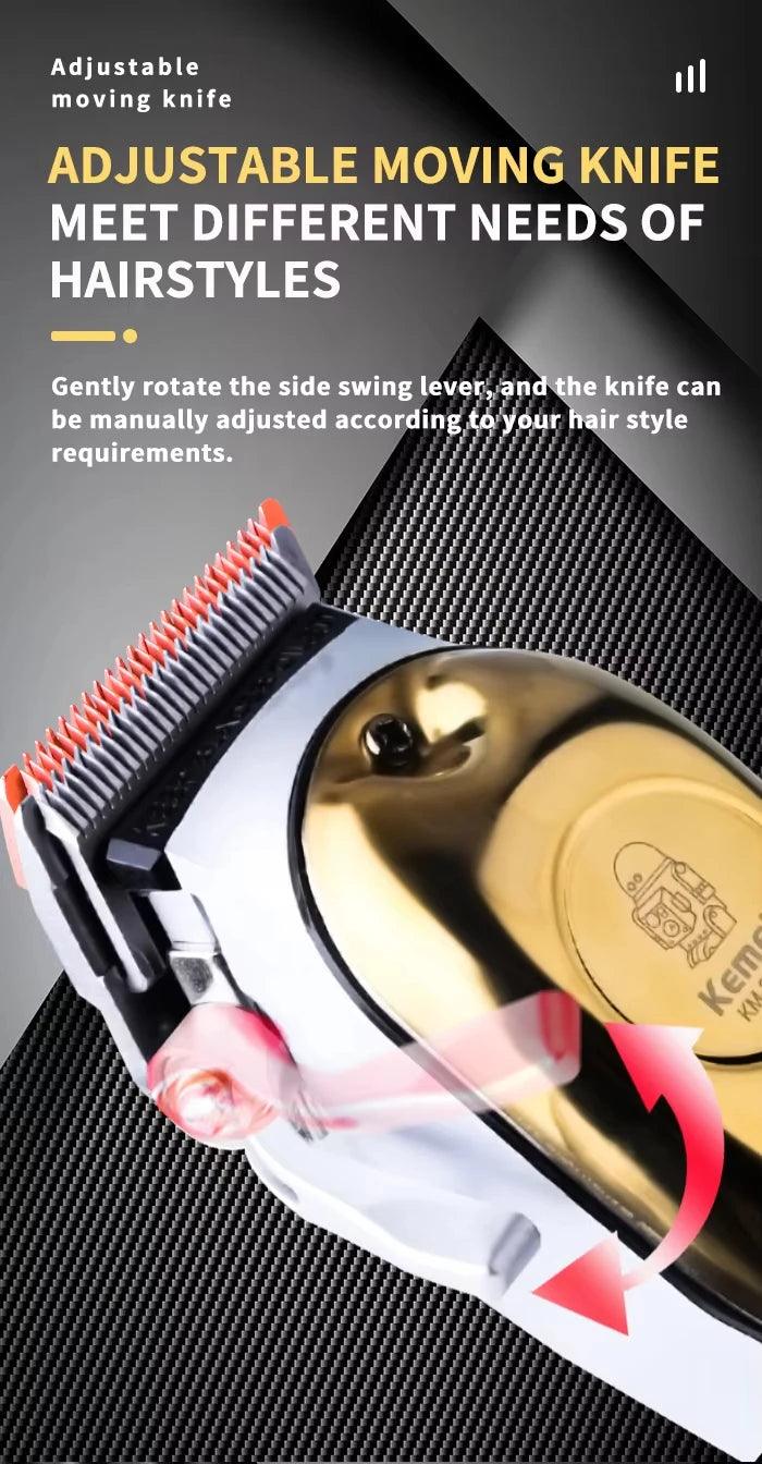 Kemei KM-2628 KM-678 KM-2024 Professional Electric Hair Clippers Rechargeable - Empire P.E