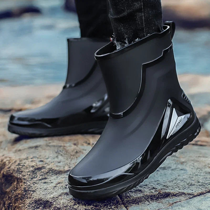Waterproof Men's Rain Boots Agricultural Breathable Anti-skid - Empire P.E