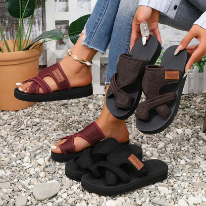 Hollow Lightweight Breathable Comfortable Beach Vacation Style Sandals