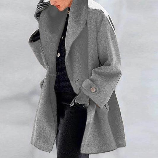 Women's Winter Wool Coat - Empire P.E