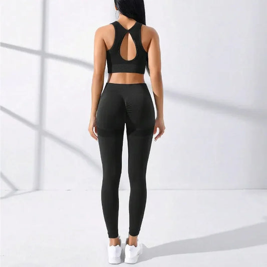 Yoga Basic 2pcs Seamless High Stretch Leggings