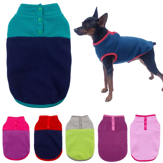 Fleece  French Bulldog Jacket