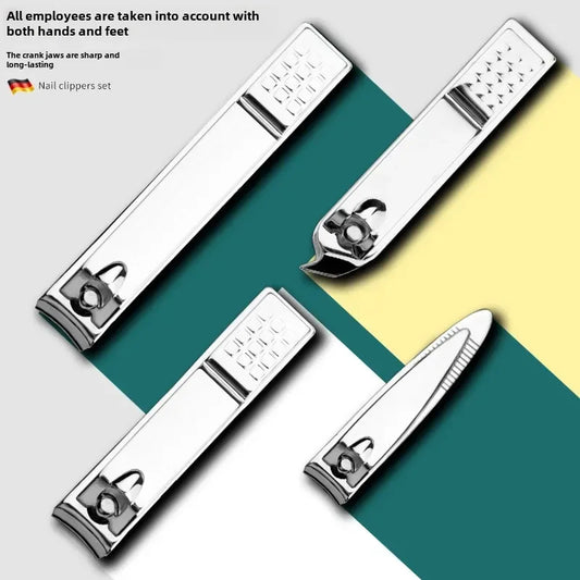 Professional Stainless Steel Nail Clippers and Trimmers Set 19 Pieces Kit - Empire P.E