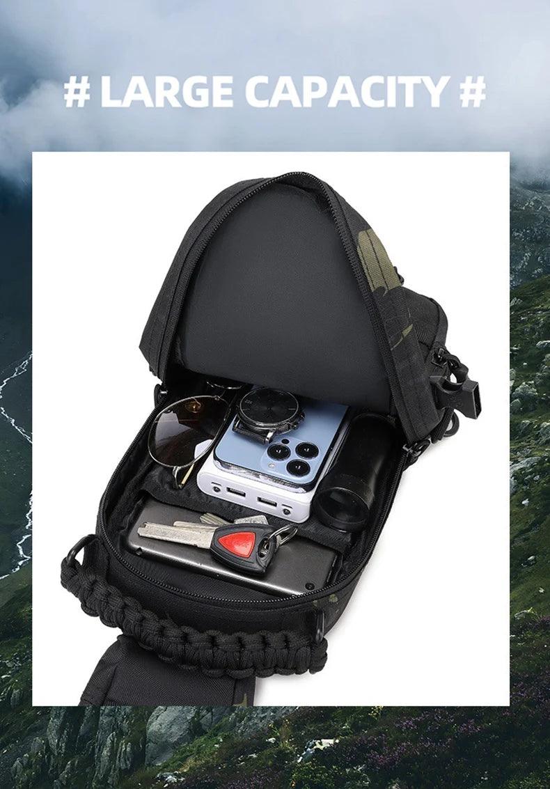 Camping Chest Bag Tactical Backpack for Men Sport Shoulder - Empire P.E