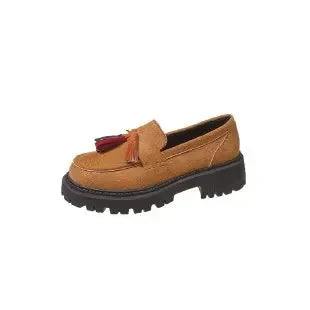 2024 New Women's British Style Thick Sole Shoes - Empire P.E