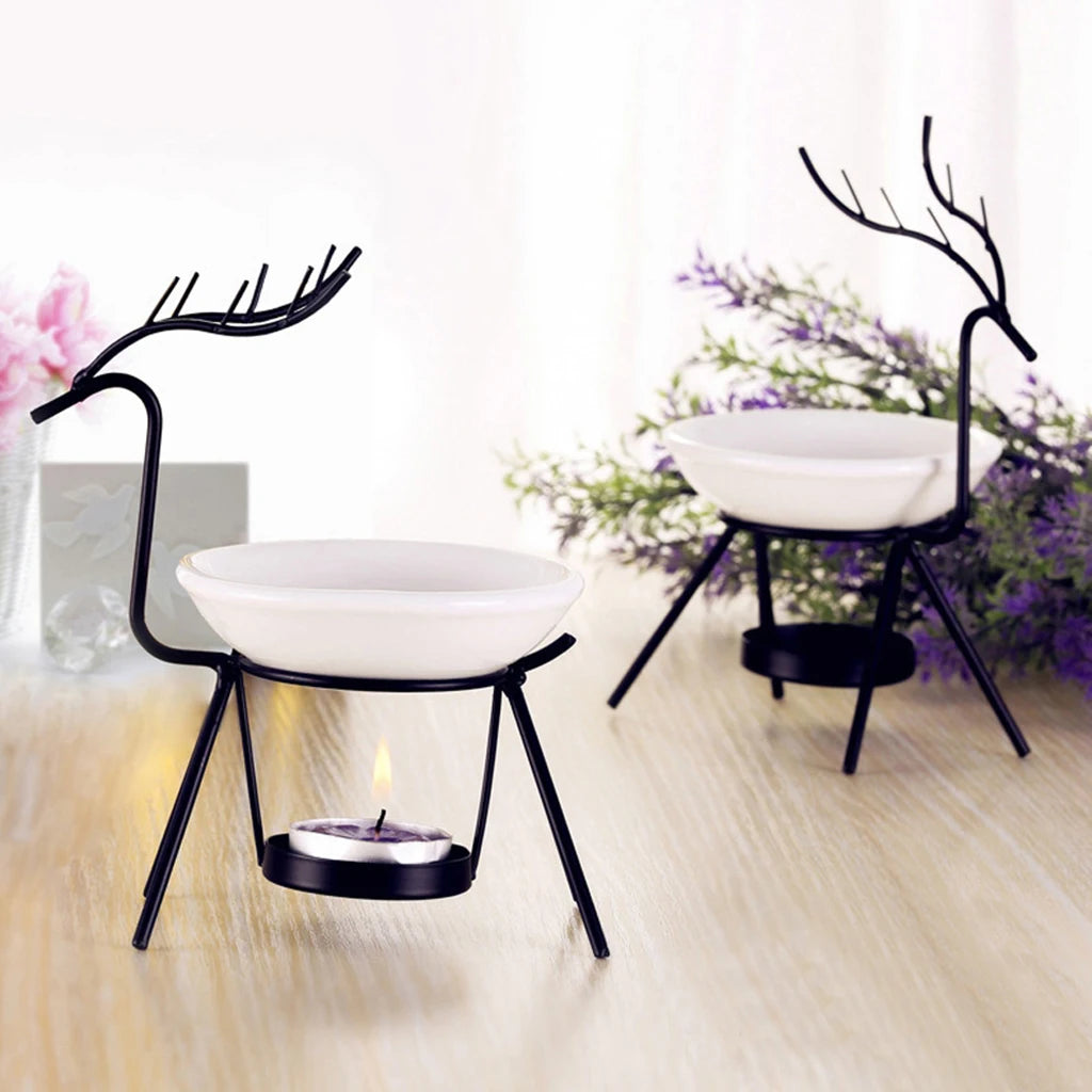 Metal Essential Oil Burner Diffuser Candle Warmer