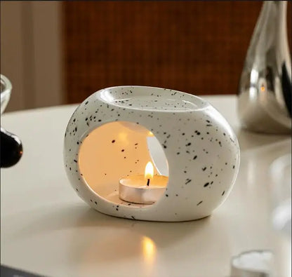 Ceramic Candle Heating Holder Essential Oil Burner