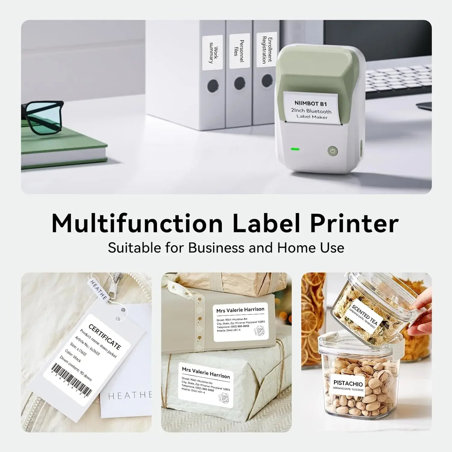 Portable Thermal Printer With Tapes 2 Inch Adhesive - Empire P.E