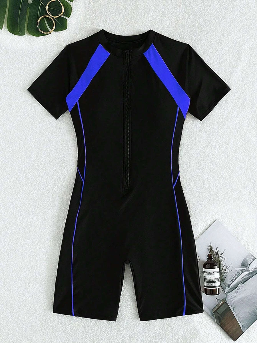2025 Women's Slim One Pieces Rashguard Bodysuit