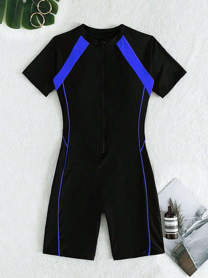 2025 Women's Slim One Pieces Rashguard Bodysuit