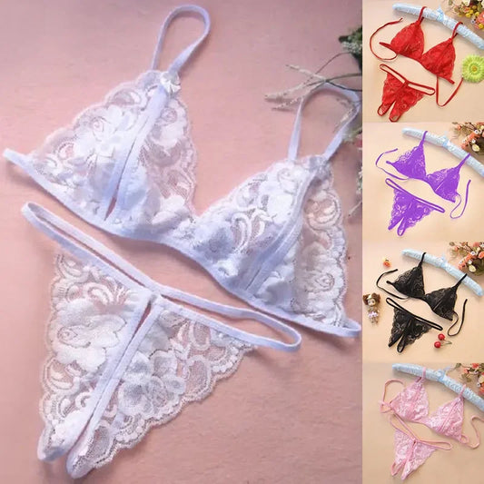 Women Lace Sexy Lingerie Set - Empire P.E