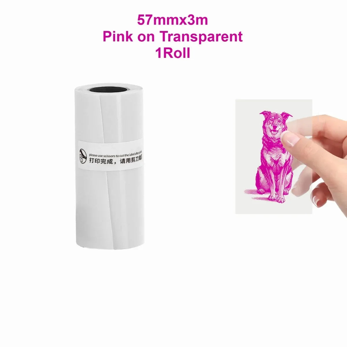 Rolls Of Self-Adhesive Paper Portable Thermal For Printer - Empire P.E