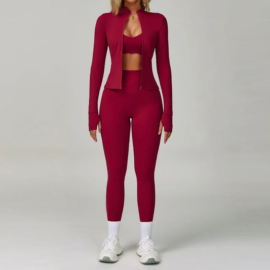 2PCS and 3PCS Yoga Sets Workout Set Women - Empire P.E