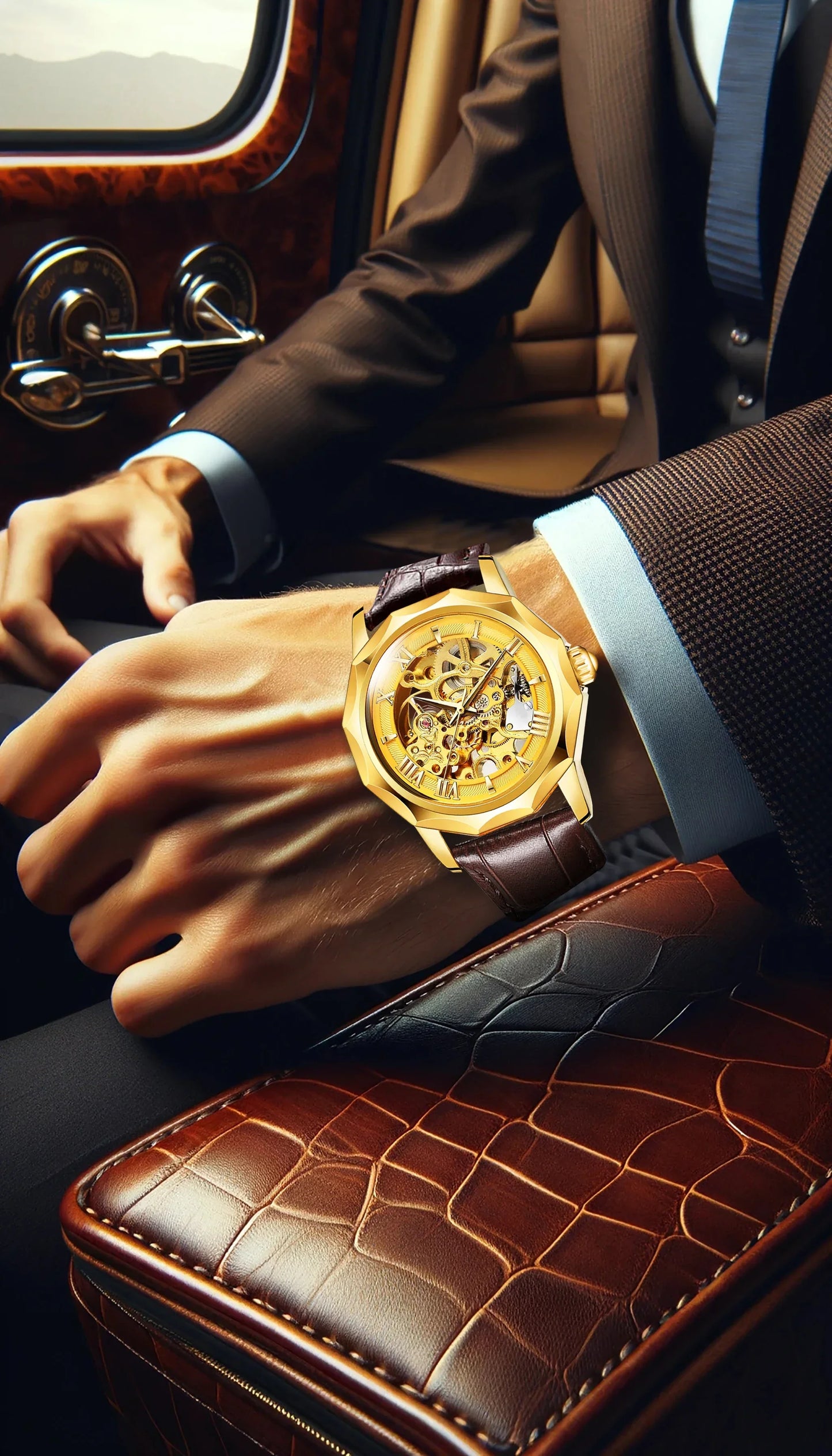 New Gold Men's Watch - Empire P.E