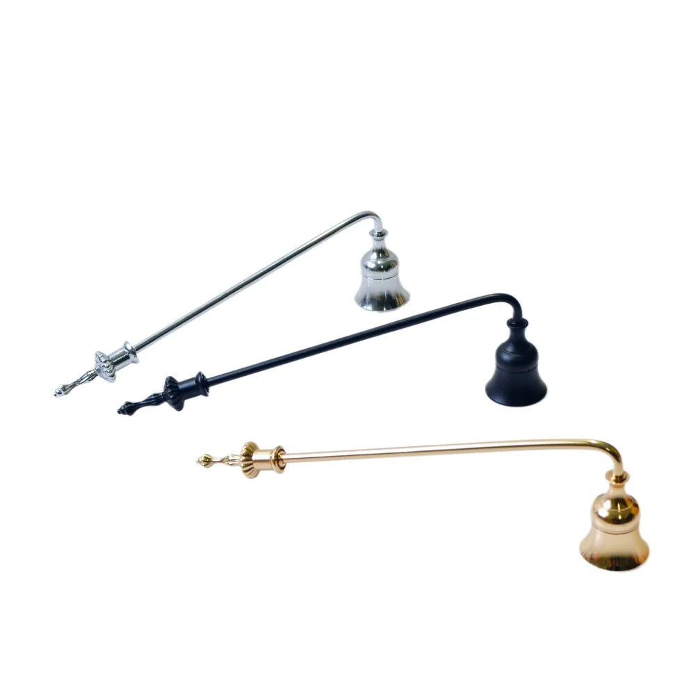 Bell Candle Wick Snuffer Candlestick Holder