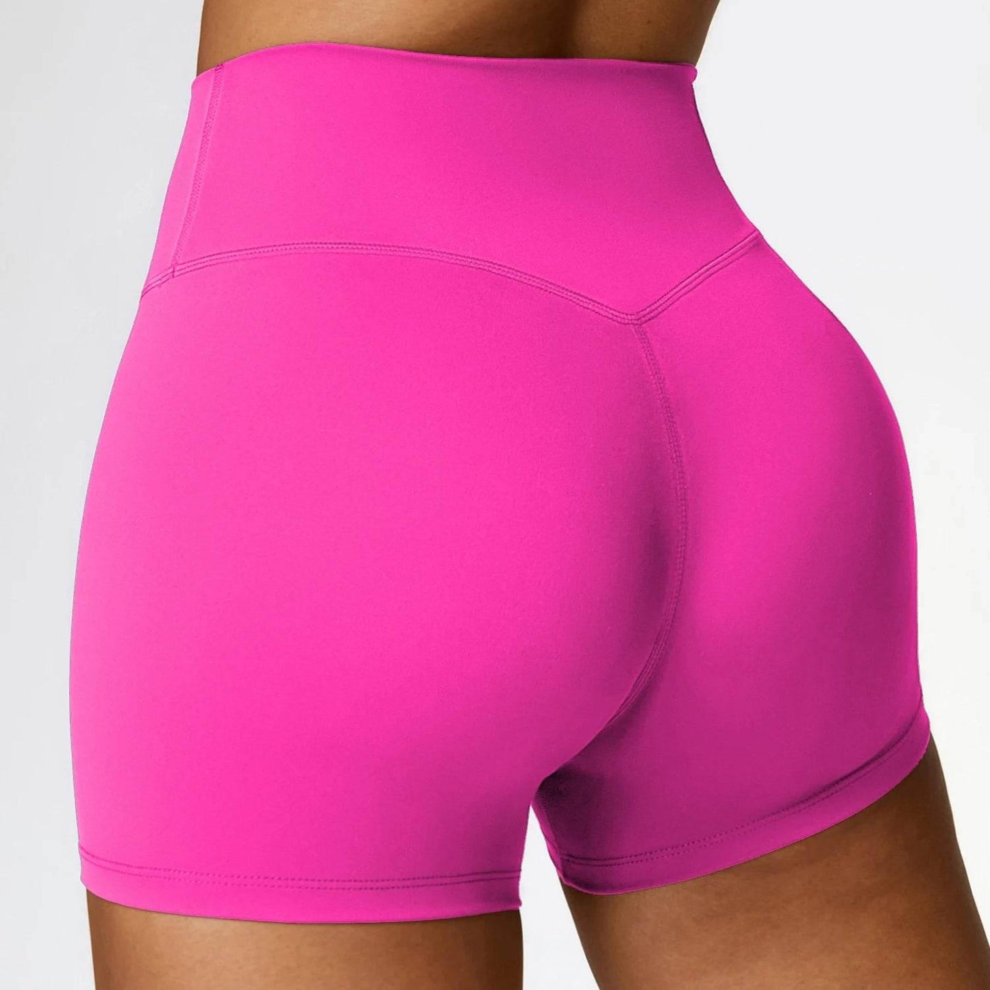 Women's sports Yoga shorts High waist hip lift fitness running cycling quick dry Breathable Yoga women's 3 points yoga shorts - Empire P.E