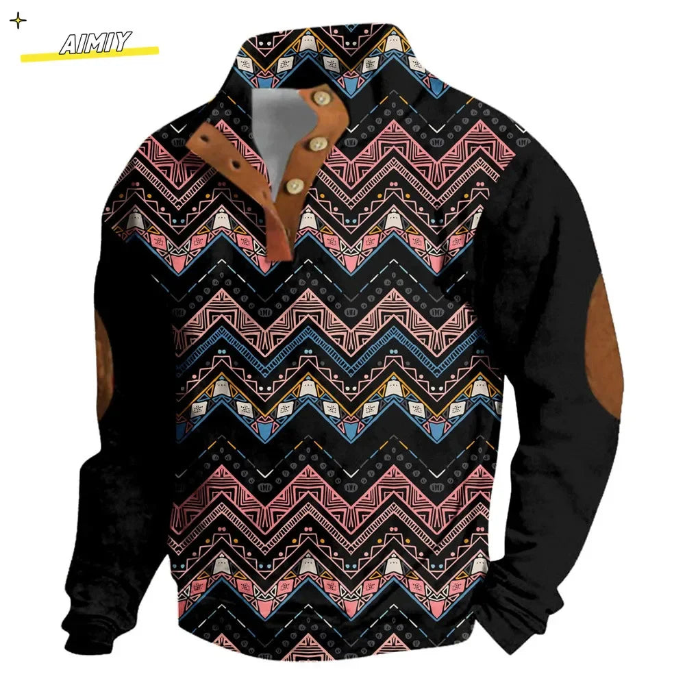 Vintage Men's Hoodie Casual Jacket - Empire P.E