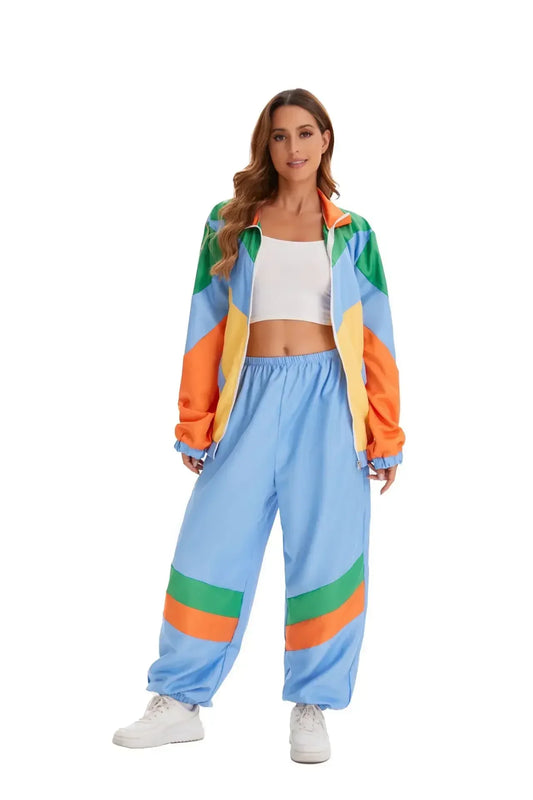 80s 90s Tracksuit Vintage Hip Hop Windbreaker - Empire P.E