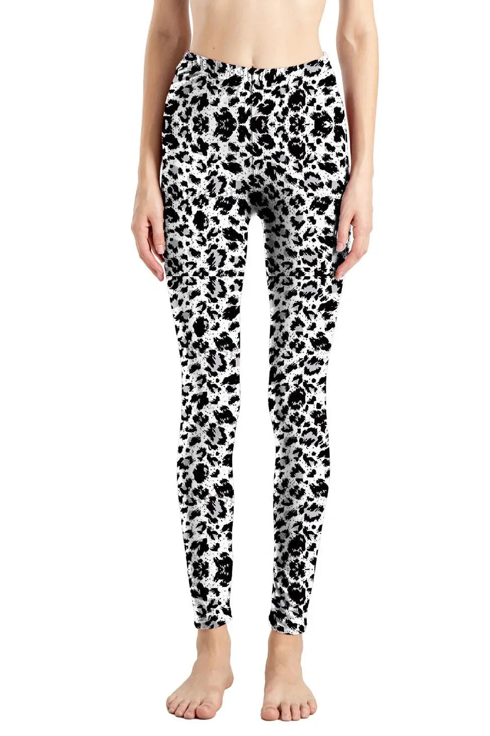 Leopard Leggings Printed High Waist - Empire P.E