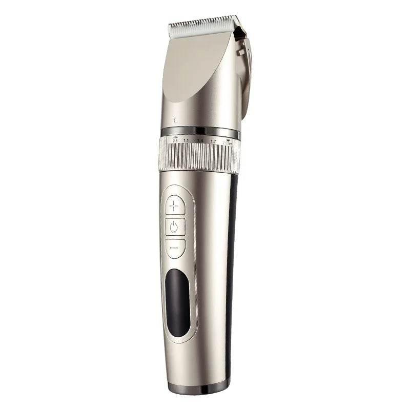 Electric Hair Clipper Men's Professional Hair Clipper Ceramic Blade Household Low Noise Trimmer USB Charging Men's Haircut Tools - Empire P.E