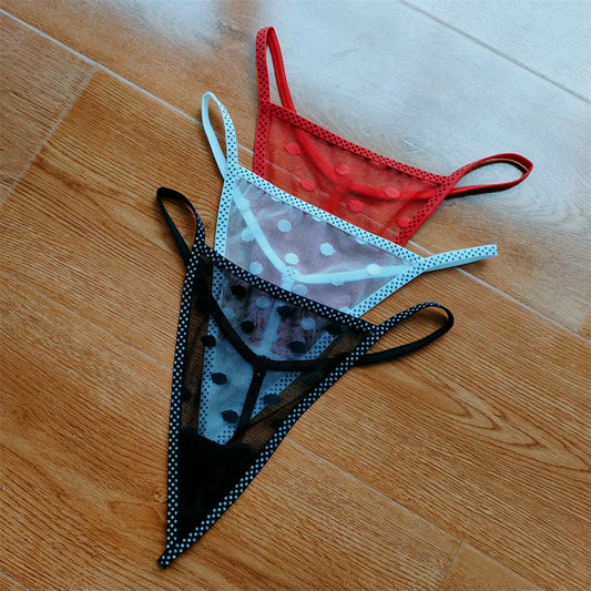 3pcs/pack Micro Transparent Thong - Empire P.E
