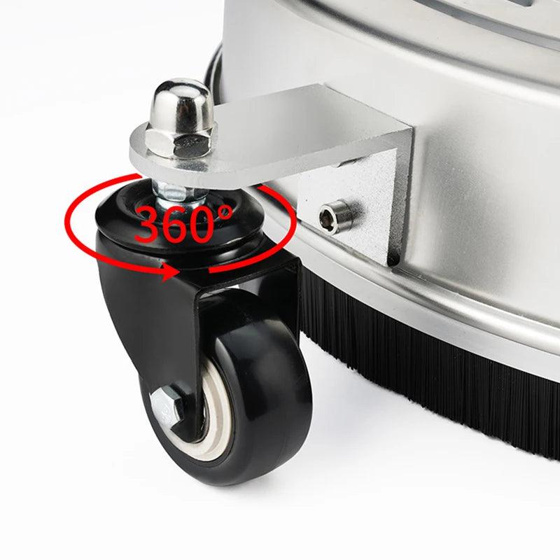 4000 PSI High Pressure Washer Surface Cleaner 15" Road Cleaner Stainless Steel Power Washer Accessory for Driveways Sidewalks - Empire P.E