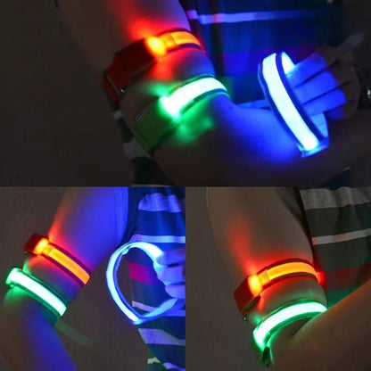 Armband LED Light USB Rechargeable Safety Belt