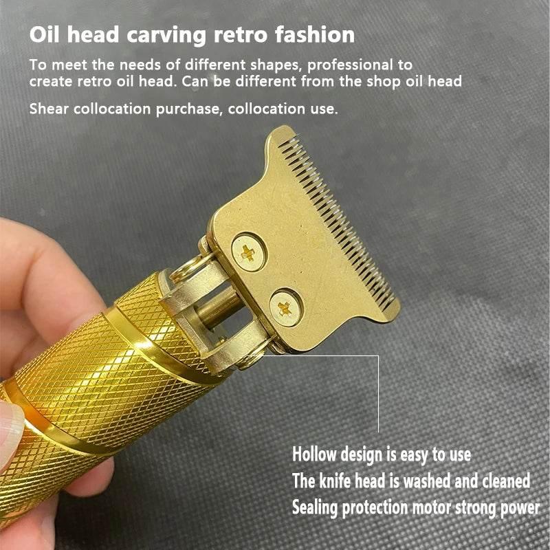 Clipper Electric Hair Trimmer for men Electric shaver professional Men's Hair cutting machine Wireless barber trimmer - Empire P.E