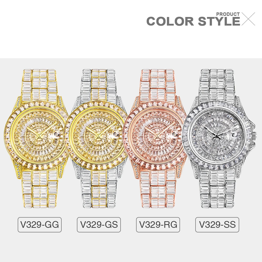 Full Iced Out Watches For Men