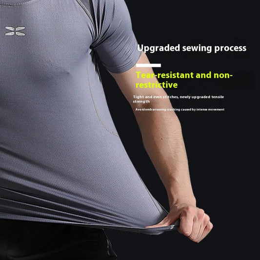 Men's 2025 summer gym running sports suit - Empire P.E