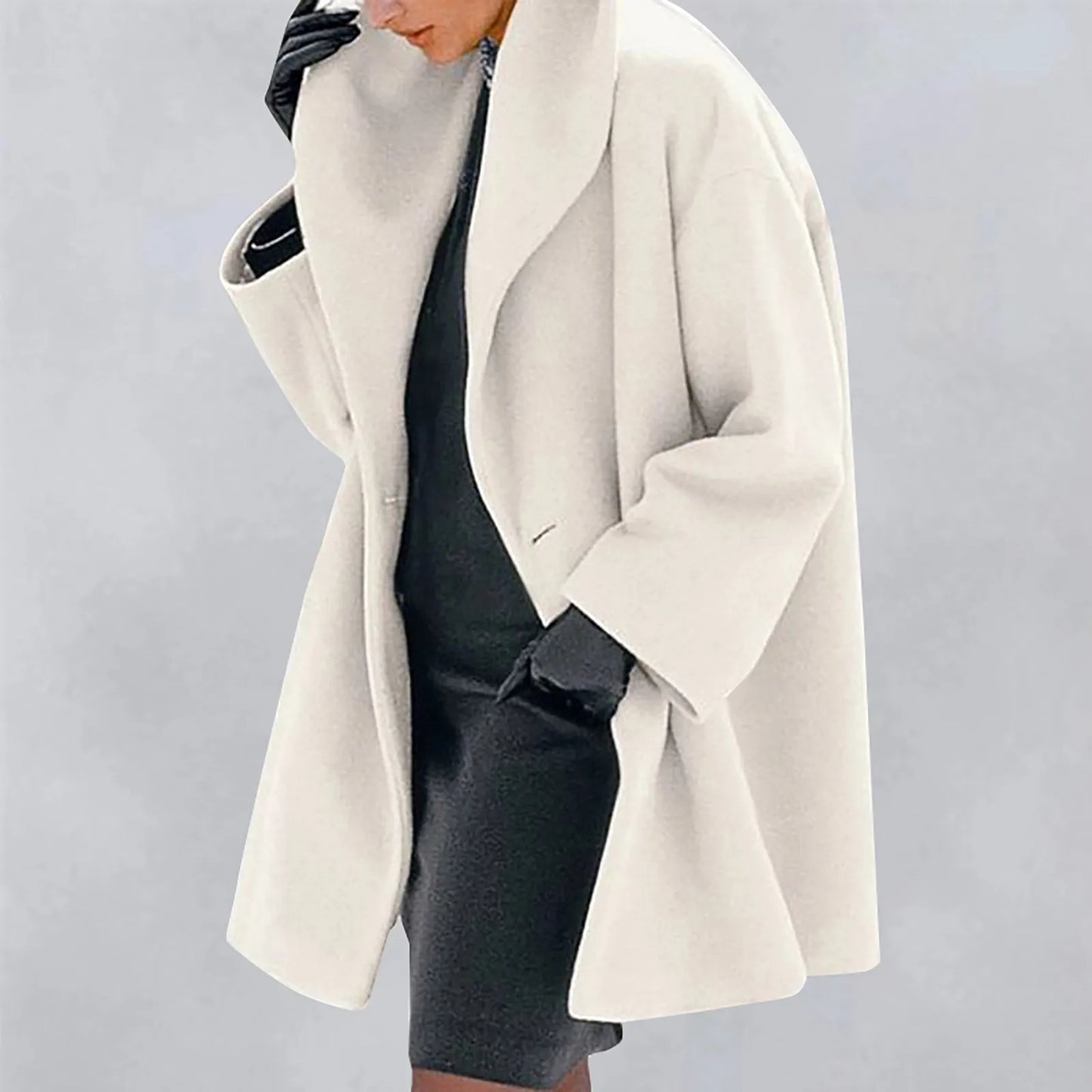 Women's Winter Wool Coat - Empire P.E