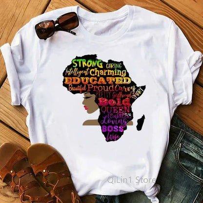 Black Girl Is Beautiful Magic T Shirt - Empire P.E