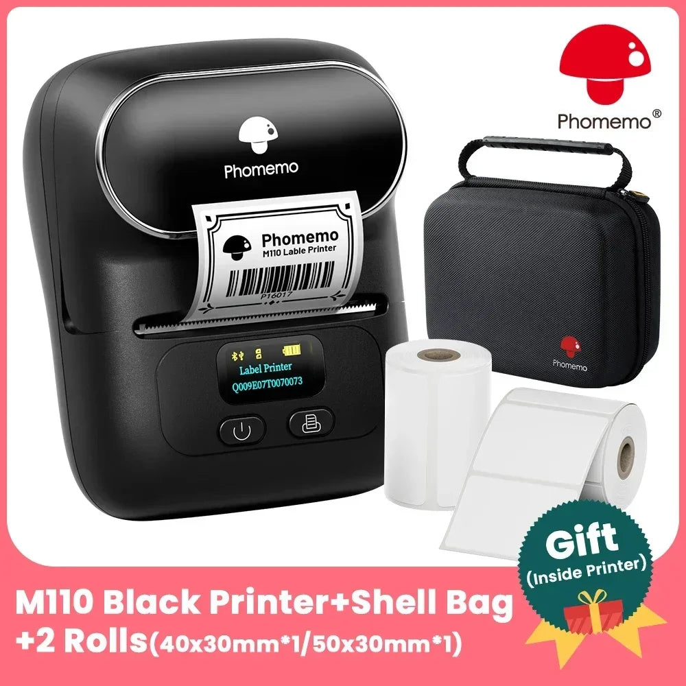 M110 Label Printer Mini Printer Portable - Empire P.E