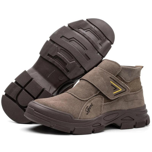 Construction Work Boots Anti-smash Anti-puncture Safety Shoes - Empire P.E