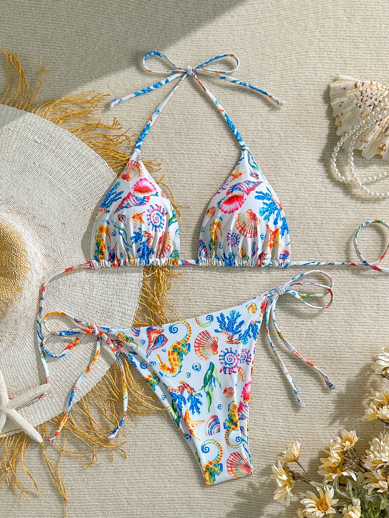 Women's Bikini Swimsuit Two-Piece Set