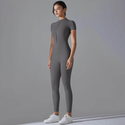 Women Bodysuits Fitness Sports Bodysuit Yoga Suit Breathable Quick Drying Sports Yoga Clothing Women's Gym Push Up Workout - Empire P.E
